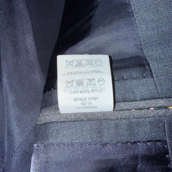 J Crew Ludlow Sport Coat Men 40S Gray Italian Fabric Jacket Tollegno 1900 Blazer - Picture 10 of 14